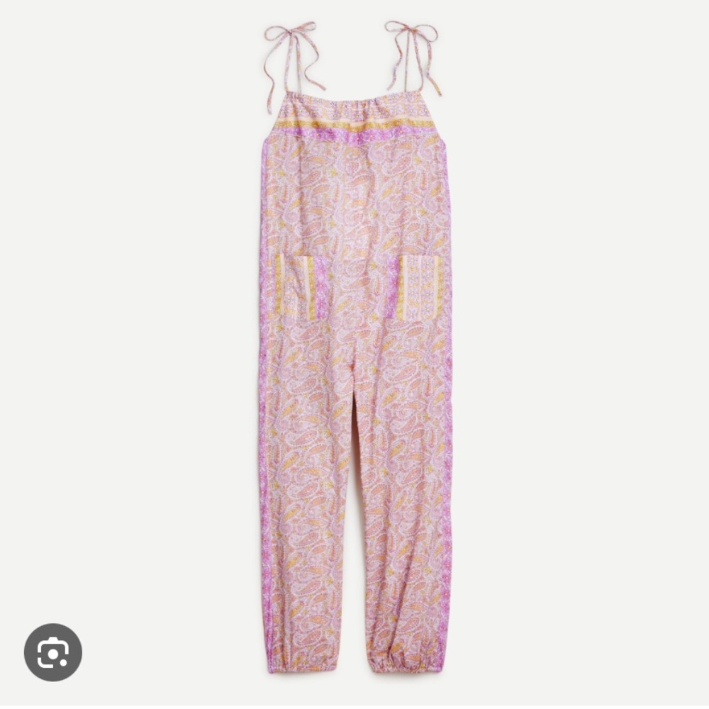 Jcrew Cotton Voile Beachwear Jumpsuit Size XS